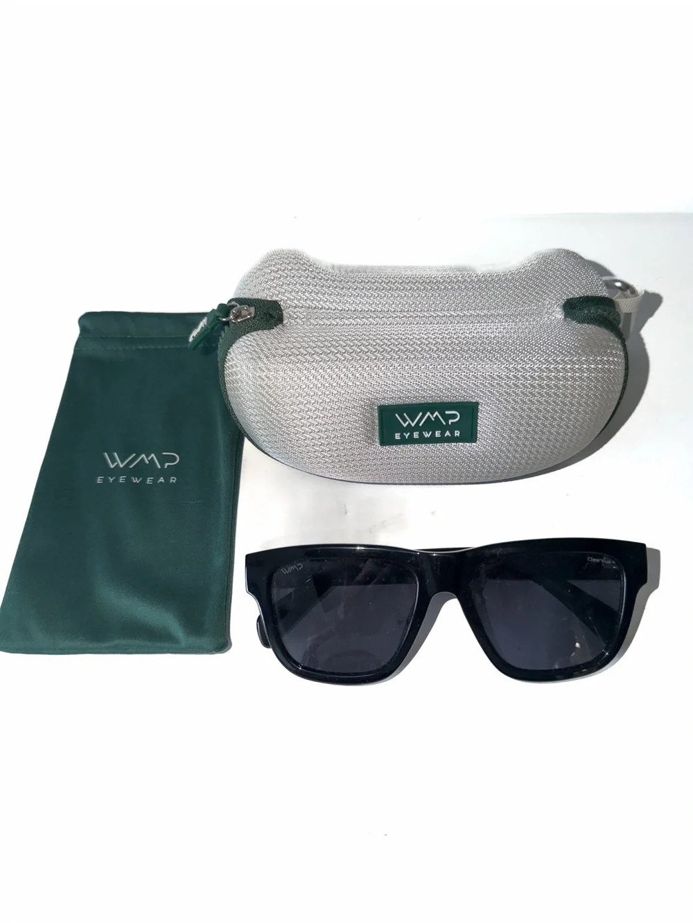 WMP Golf Men's Black Link Sunglasses with Case